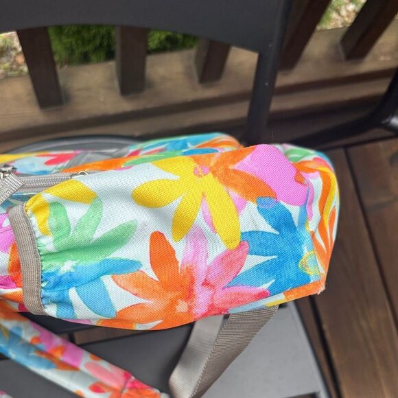 L.L. Bean Kids' Colorful Floral Backpack - Picture 12 of 13